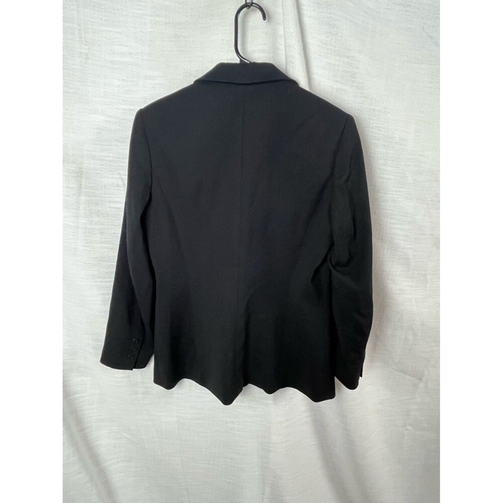Talbots Black Women's Tailored Blazer Size 6 - Picture 2 of 5